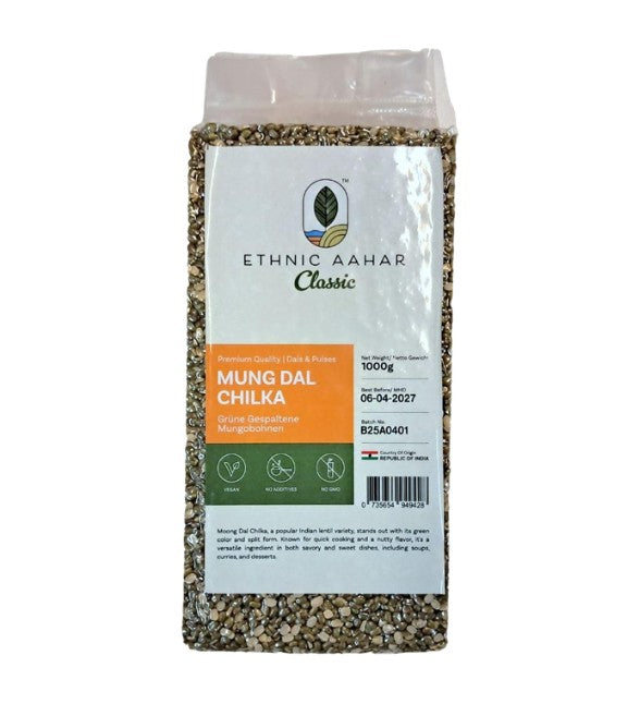 Ethnic Aahar Mung Dal Chilka - 1kg